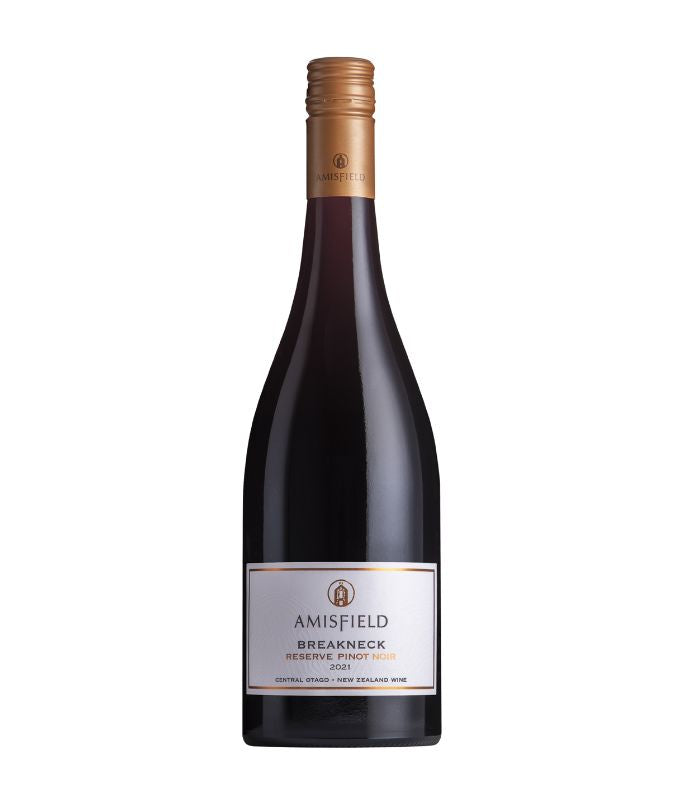 Bottle of Amisfield Breakneck Reserve Pinot Noir