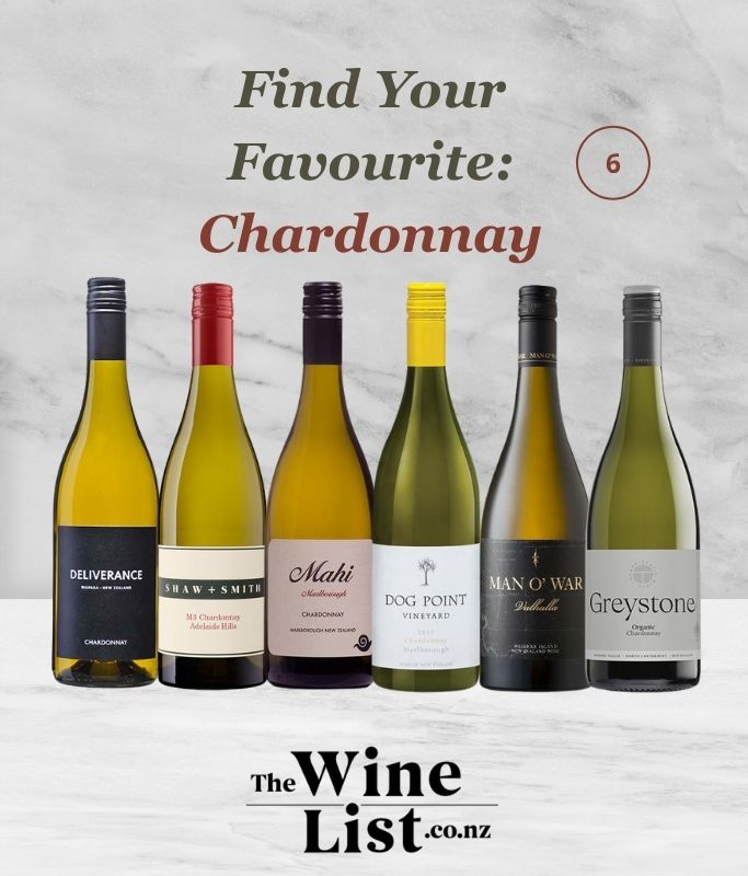 Find Your Favourite Chardonnay (Mixed 6)