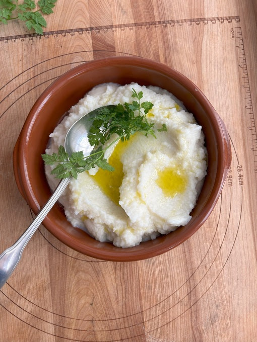 Cauliflower Mash with Truffle Oil