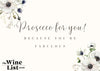 The Wine List Prosecco Gift Card