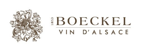 The brand of Domaine Boeckel , Alsace from the website The Wine List NZ