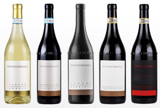 Fontanabianco Mixed 6 (Includes Piedmont Barbaresco)